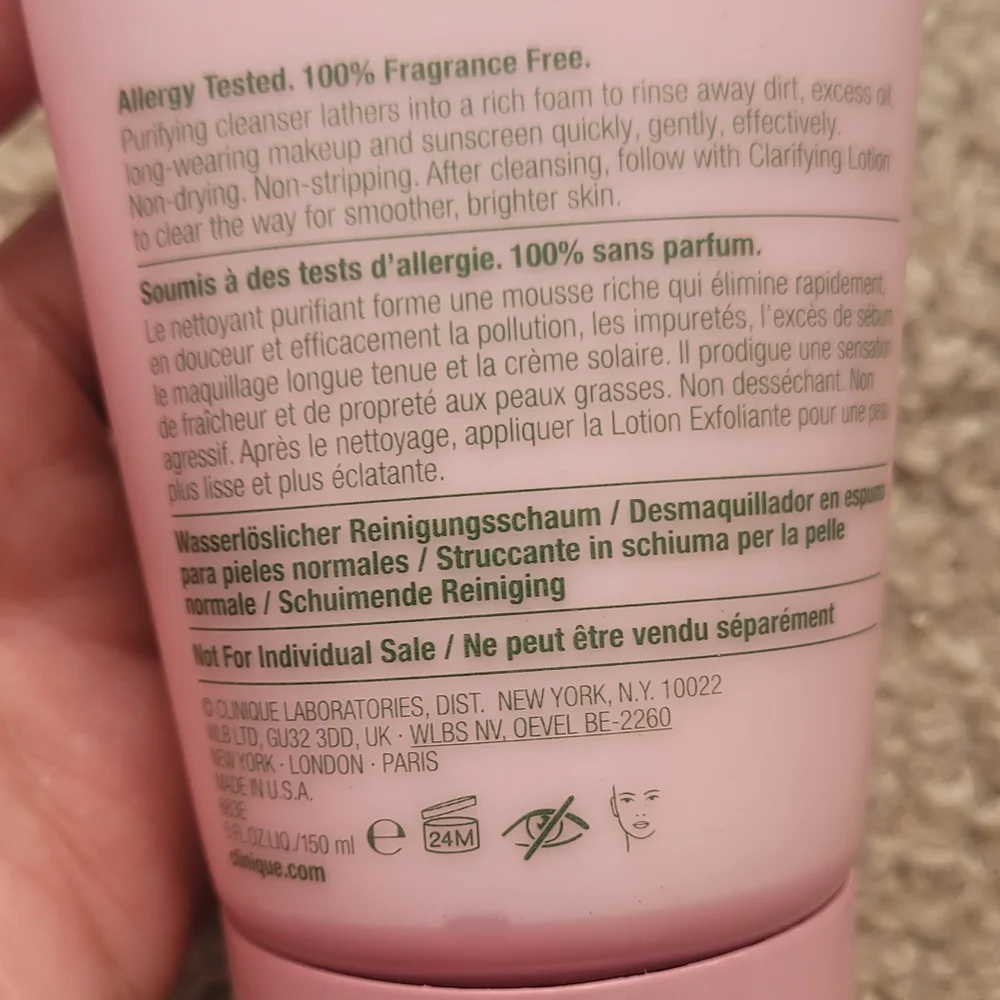 ❤️ Clinique All About Clean Rinse-Off Foaming Cleanser